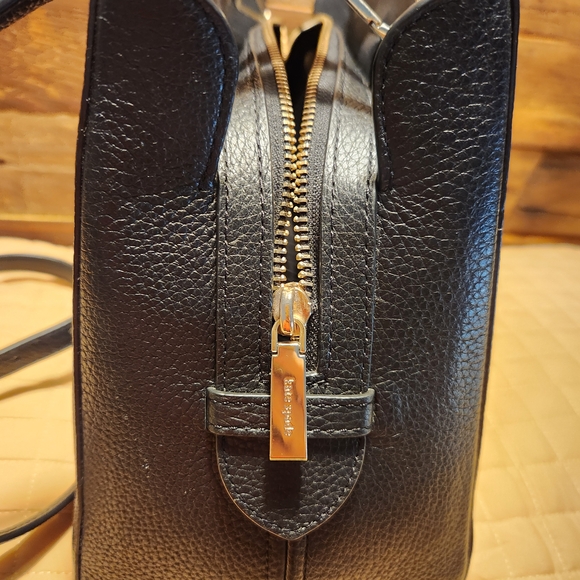 Kate Spade Black Leather Tote Bag - Picture 10 of 10